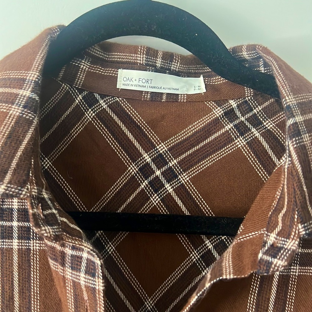 Brown Plaid Dress